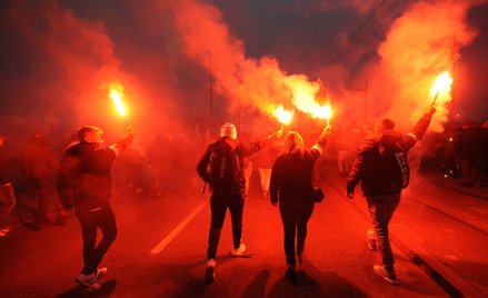 Marsz niepodległości w Warszawie
