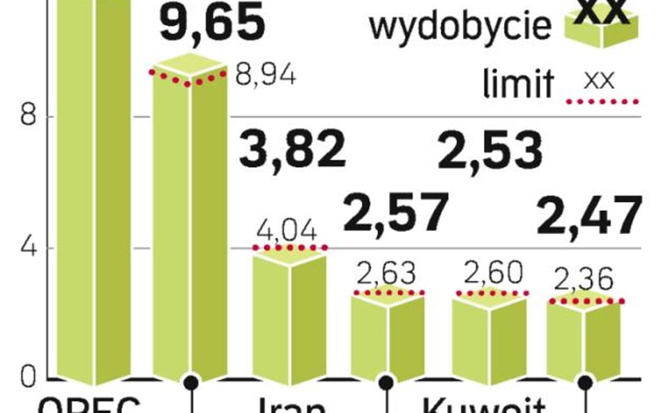 Kartel OPEC: cięć wydobycia raczej nie będzie