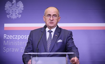 Minister spraw zagranicznych RP Zbigniew Rau