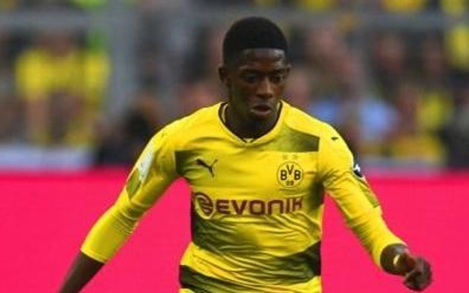 Za Ousmane'a Dembele Barcelona musi zapłacić 140 milionów euro.
