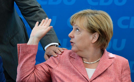 Angela Merkel przeciw federalnej Europie