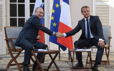 Spotkanie Macron - Putin. Optymizm w sprawie Ukrainy