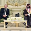 Prezydent Rosji Władimir Putin na spotkaniu z następcą tronu Arabii Saudyjskiej księciem Mohammedem 