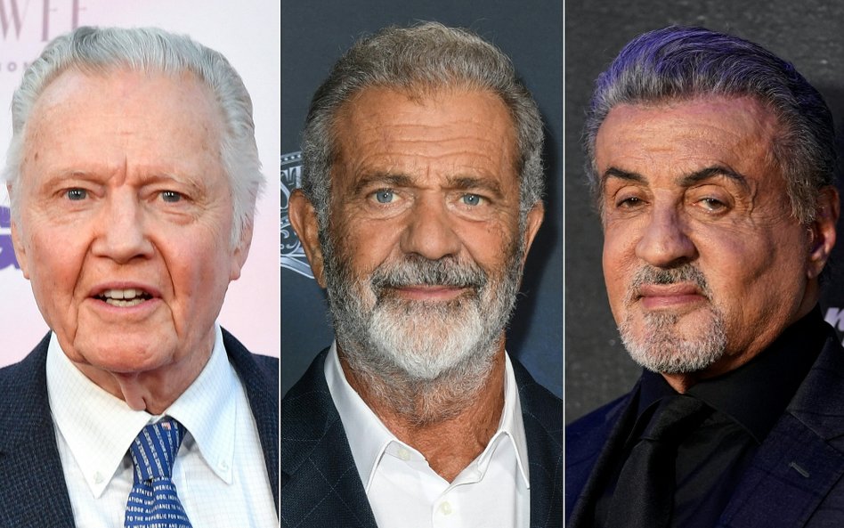 Jon Voight, Mel Gibson i Sylvester Stallone