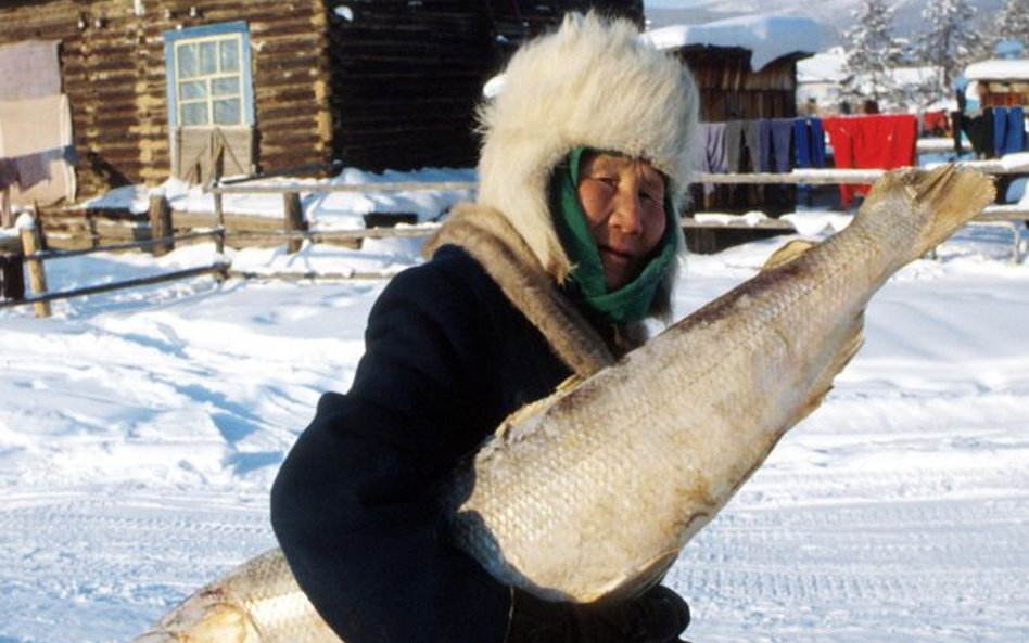 Ojmiakon, niegdyś zanotowano tutaj temperaturę -72 stopni Celsjusza