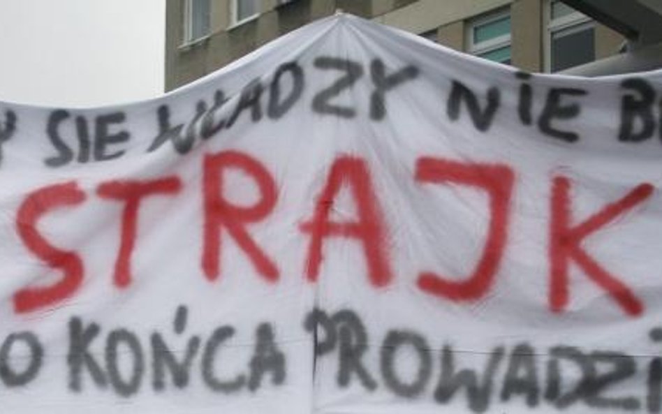 Strajku ostrzegawczego nikt nie kontroluje
