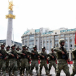 Parada gruzińskich wojsk w Tbilisi 26 maja z okazji stulecia deklaracji niepodległości Gruzji w 1918
