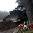 Porządkowanie miejsca katastrofy
