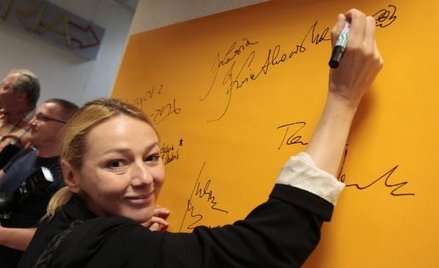 Kasia Kwiatkowska podczas tegorocznego Festiwalu „Młodzi i Film"/ fot. Kuźnia Zdjęć/ Festiwal Młodzi