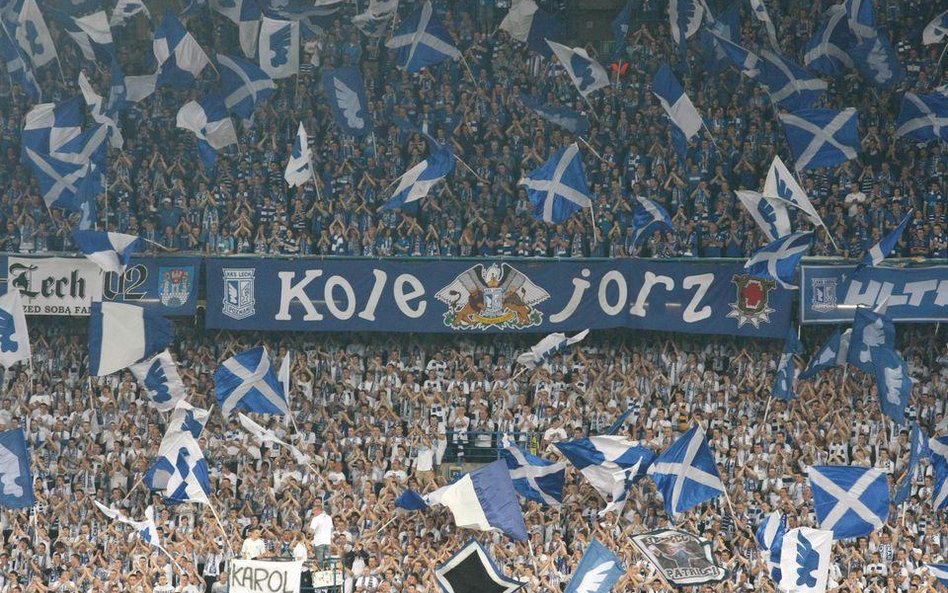 Mecz Polonii z Lechem w kwietniu 2012 roku
