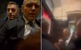 Kadry z nagrań ilustrujących wejście prezydenta Karola Nawrockiego do Trybunału Konstytucyjnegoi