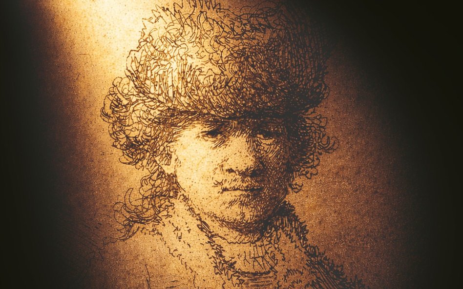 Jedna z prac Rembrandta prezentowanych na wystawie w Stedelijk Museum w holenderskim Zutphen. Grafik