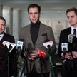 Zaostrzenie kursu zaproponowane przez posłów SP (od lewej Jacek Ozdoba, Jan Kanthak i Sebastian Kale