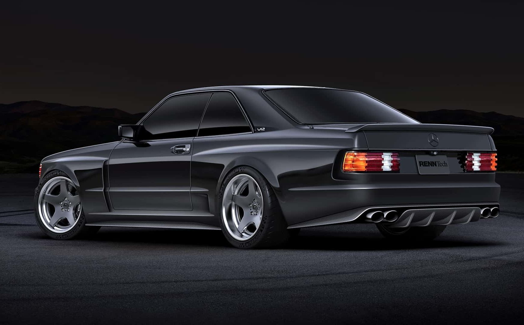 Powrót gangsterskiej legendy. Renntech buduje Mercedesa SEC V12 Sledgehammer