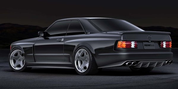 Powrót gangsterskiej legendy. Renntech buduje Mercedesa SEC V12 Sledgehammer