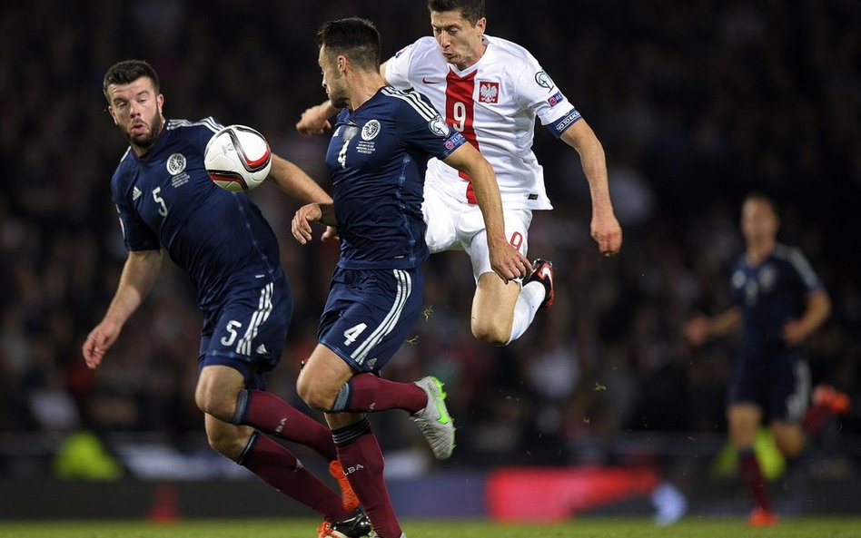 Grant Hanley, Russell Martin i Robert Lewandowski