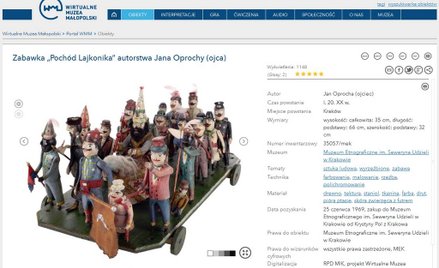 Regionalna Pracownia Dygitalizacji współpracuje z 39 małopolskimi muzeami.