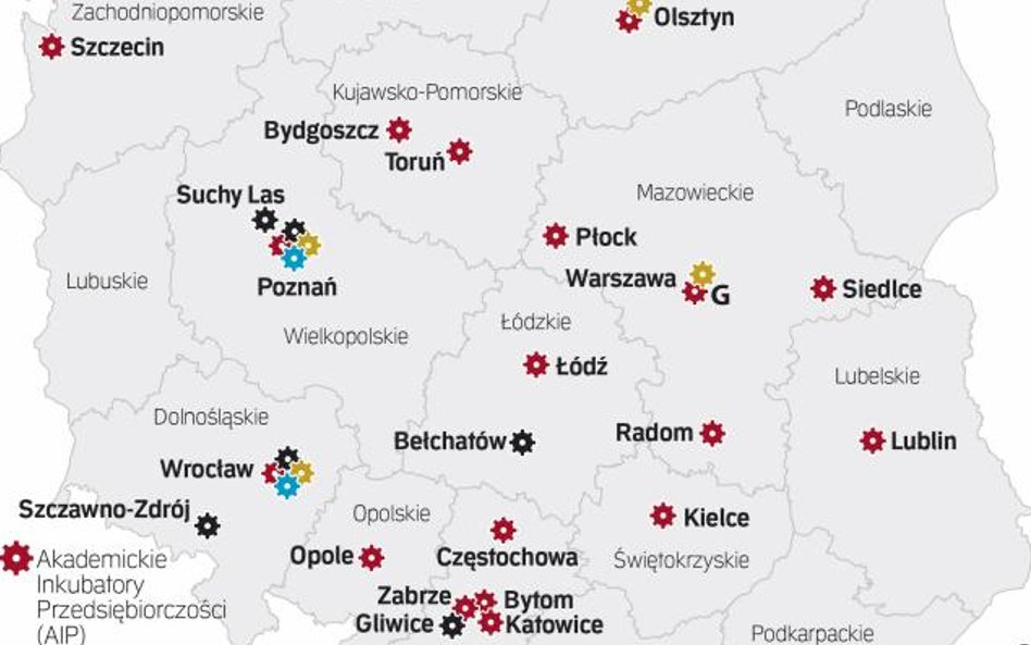 Na mapie Polski przybywa miejsc wspierających rozwój start-upów