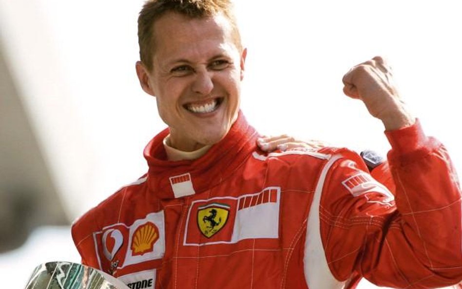 Michael Schumacher w barwach Ferrari
