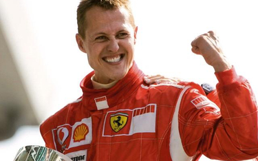 Michael Schumacher w barwach Ferrari