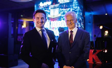 Tomasz Bardziłowski, Prezesa Zarządu GPW wraz z Adam Góral, Przewodniczący Rady Emitentów.