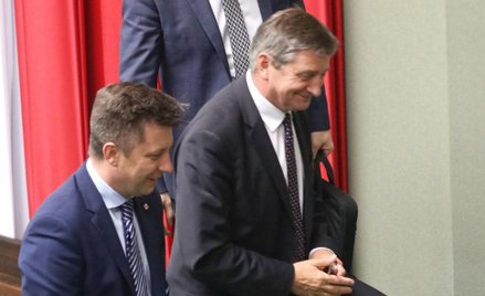 Michał Dworczyk i Marek Kuchciński