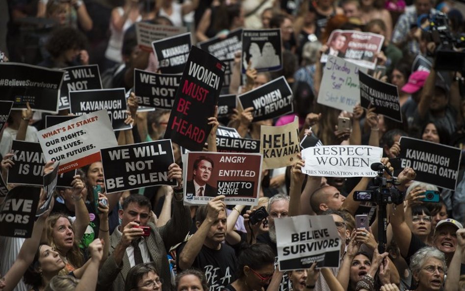 Protest w Waszyngtonie. Wśród zatrzymanych Emily Ratajkowski