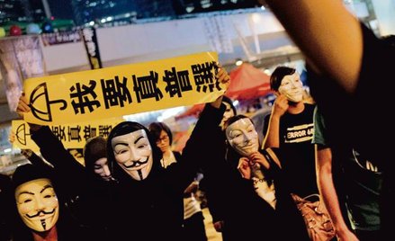 Antykorupcyjne protesty objęły oprócz Chin także Hongkong