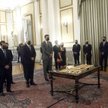 Zaprzysiężenie nowych członków greckiego rządu