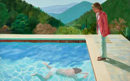 David Hockney Portrait of an Artist (Pool with Two Figures) 1971