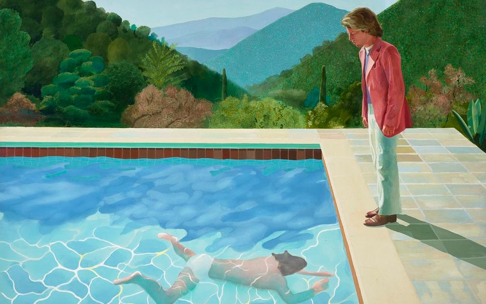 David Hockney Portrait of an Artist (Pool with Two Figures) 1971