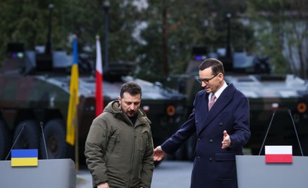 Mateusz Morawiecki i Wołodymyr Zełenski