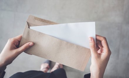 List z banku trafił pod zły adres. Pomyłka okazała się brzemienna w skutki