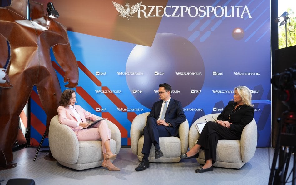 Dominika Pietrzyk, „Rzeczpospolita” oraz Marcin Bodio, dyrektor ds. Polityki Zdrowotnej i Komunikacj