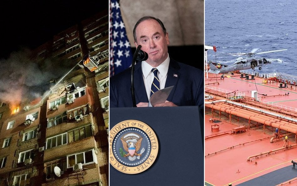 W nocy Rosjanie zaatakowali Dniepr, sekretarz Marynarki Wojennej USA stracił stanowisko, a Reuters p