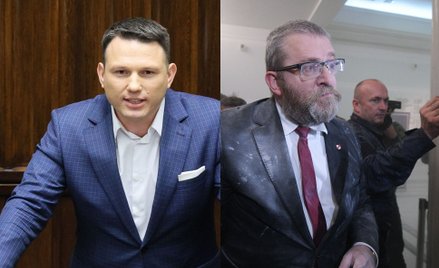 Poseł Konfederacji Sławomir Mentzen ogłosił decyzję Konfederacji w sprawie posła Grzegorza Brauna