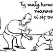 Komentarz rysunkowy. Ty mały homofobie
