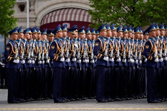 W paradzie w Moskwie wzięli udział żołnierze z Korei Północnej