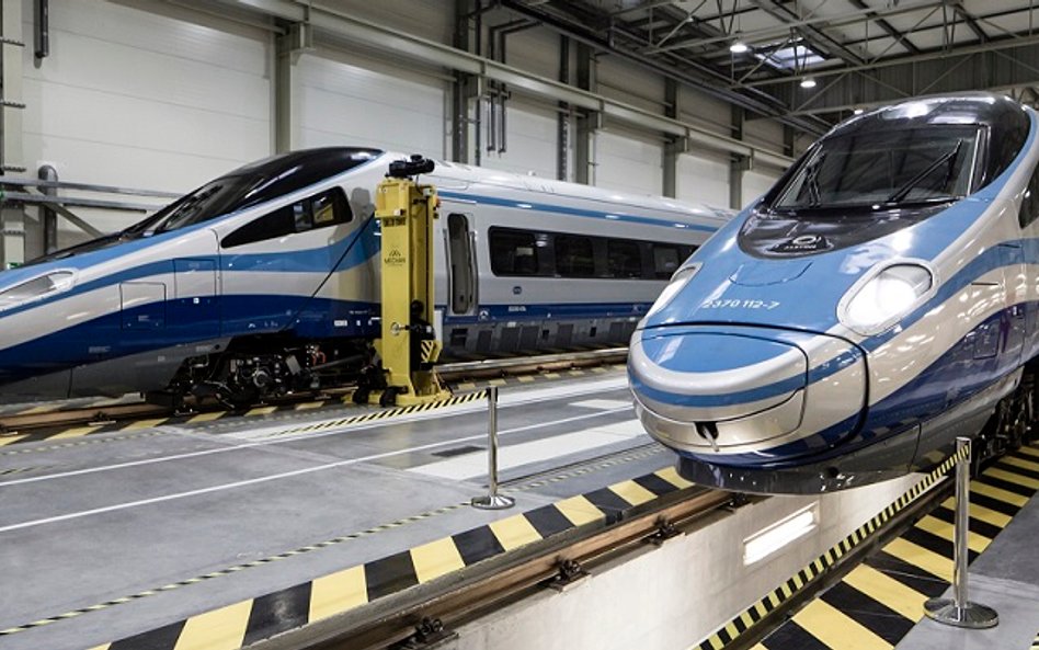 Pociągi dużych prędkości Pendolino produkowane przez Alstom