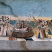 Praca indyjskiego artysty, ok. 1800 r., przedstawiająca rytuał sati polegający na spaleniu żywcem wd