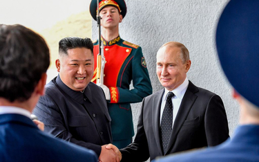Władimir Putin spotkał się z Kim Dzong Unem
