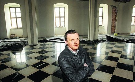 Marcin Adamczewski, autor projektu wnętrz Wielkiej Ruiny