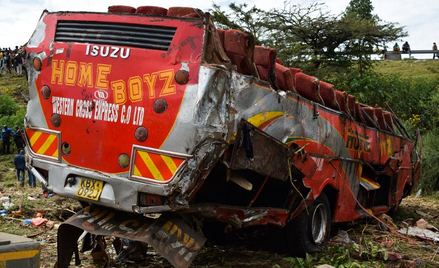 Kenia: Wypadek autokaru. Nie żyje 50 osób
