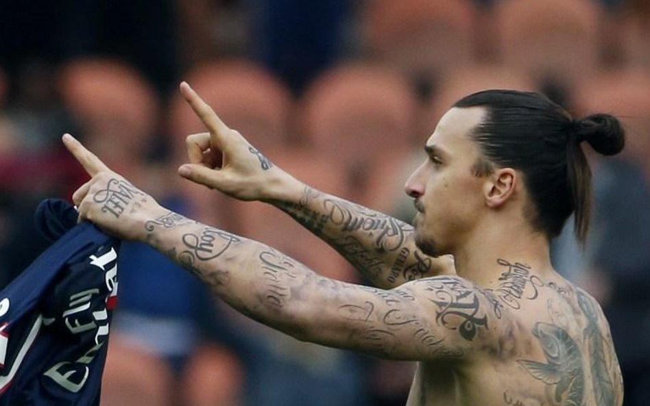 Zlatan Ibrahimović wytatuował sobie imiona głodujących dzieci