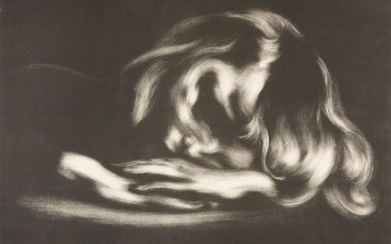 Eugene Carriere Le Sommeil (Jean-René Carriere) / Sen (Jean-René Carriere), 1897 z: L’Album d’estamp