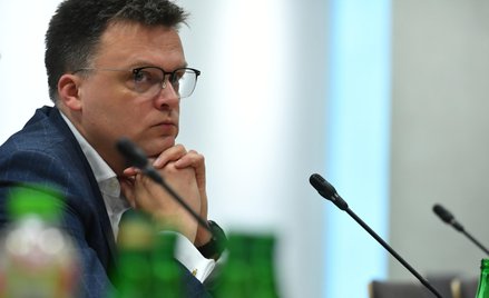 Pretensje do Polski 2050 Szymona Hołowni (na zdjęciu) są ogromne.