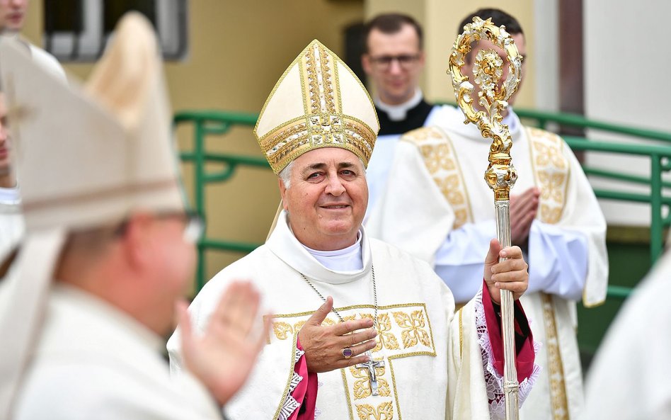 Nuncjusz apostolski w Polsce abp Salvatore Pennacchio