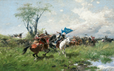 „Atak kawalerii i atak husarii polskiej” Józefa Brandta