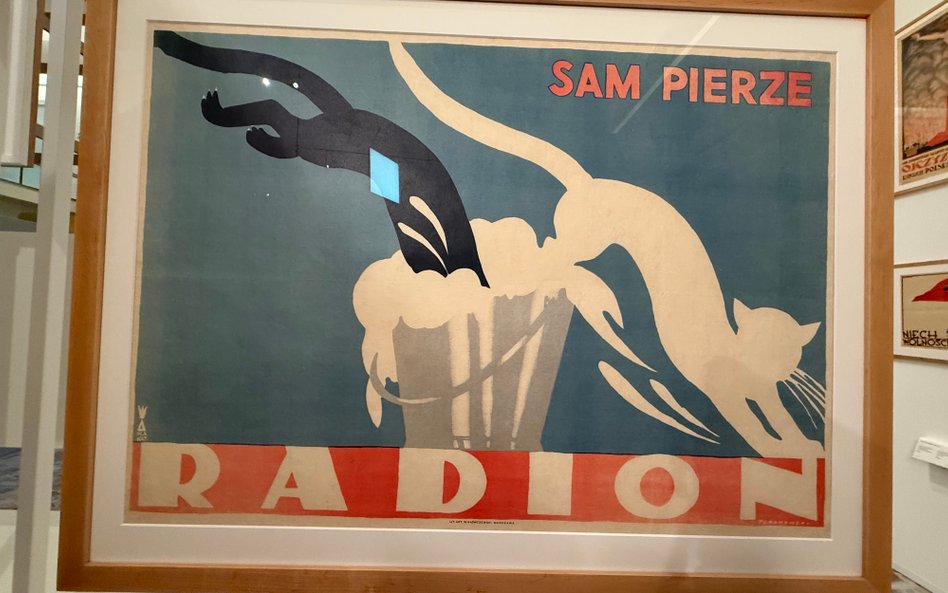 Znalazły się tu plakaty z różnych dziedzin życia