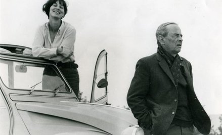 Witold Gombrowicz z Ritą, Kanadyjką, z którą związał się w ostatnich latach życia. Dziś opiekuje się